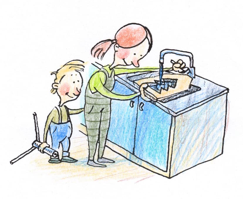 Steg 2 - Fyll med vatten